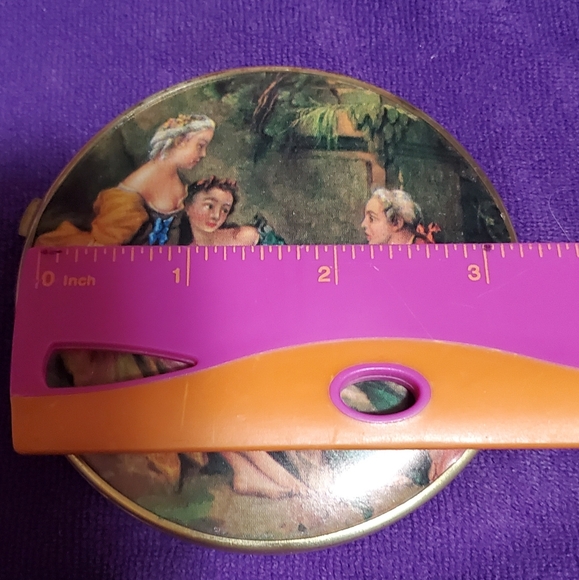 Vintage compact mirror - Picture 3 of 5